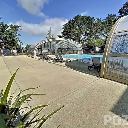 Chalet De Standing Avec Piscine Chauffee, A Deux Pas De La Plage - 6 Couchages, Terrasse Privee - Fr-1-361-530 Chalet Jullouville-les-Pins